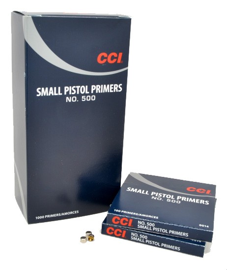 CCI Small Pistol Primers - Box 1000