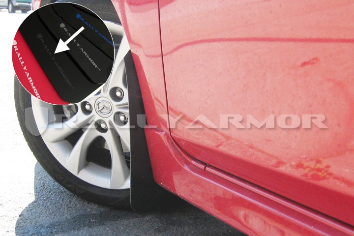 Rally Armor 2010-2013 Mazda 3 / Speed 3 Urethane Mud Flaps 