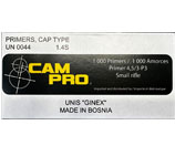 Ginex Small Rifle Primers - Box Of 1000 
