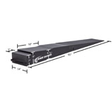 9" Trailer Ramps With Flap Cut Out