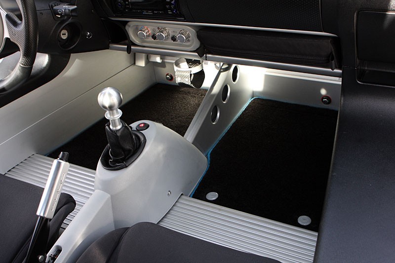 FTP Premium Lotus Elise & Exige Floor Mat Set w/ Foot Rest Delete